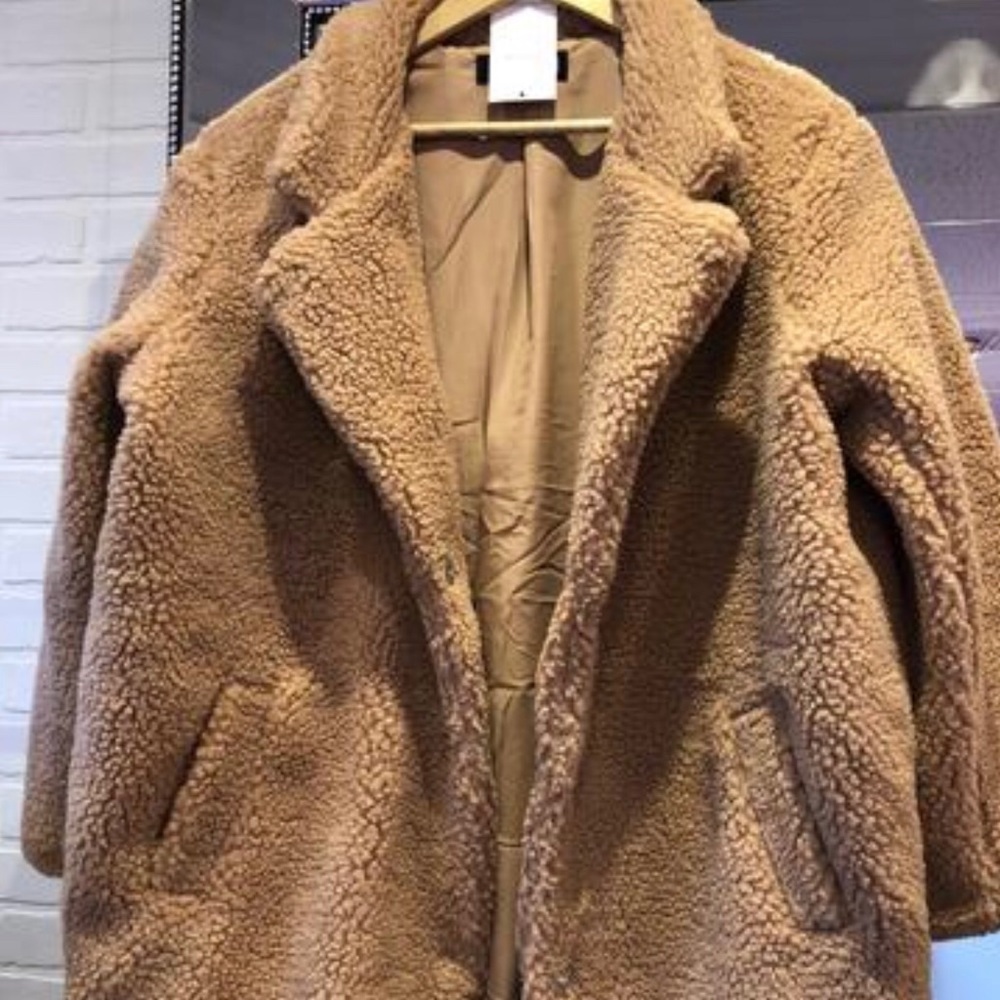 Teddy Bear Sherpa Pile Coat